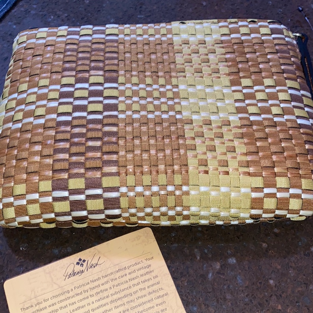 New with tags Patricia Nash nice large wristlet